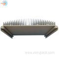 CNC machined extruded aluminum heat sink 200mm